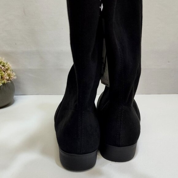 No Boundaries Over-The-Knee Boots Size 6.5W True To Size Suede-like Material NWT - Picture 9 of 14